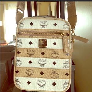 100% authentic MCM mini cross body bag
